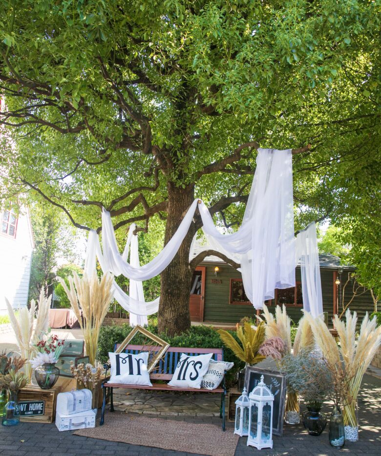 ガーデンウエディング装飾セット * 花の宅配便 